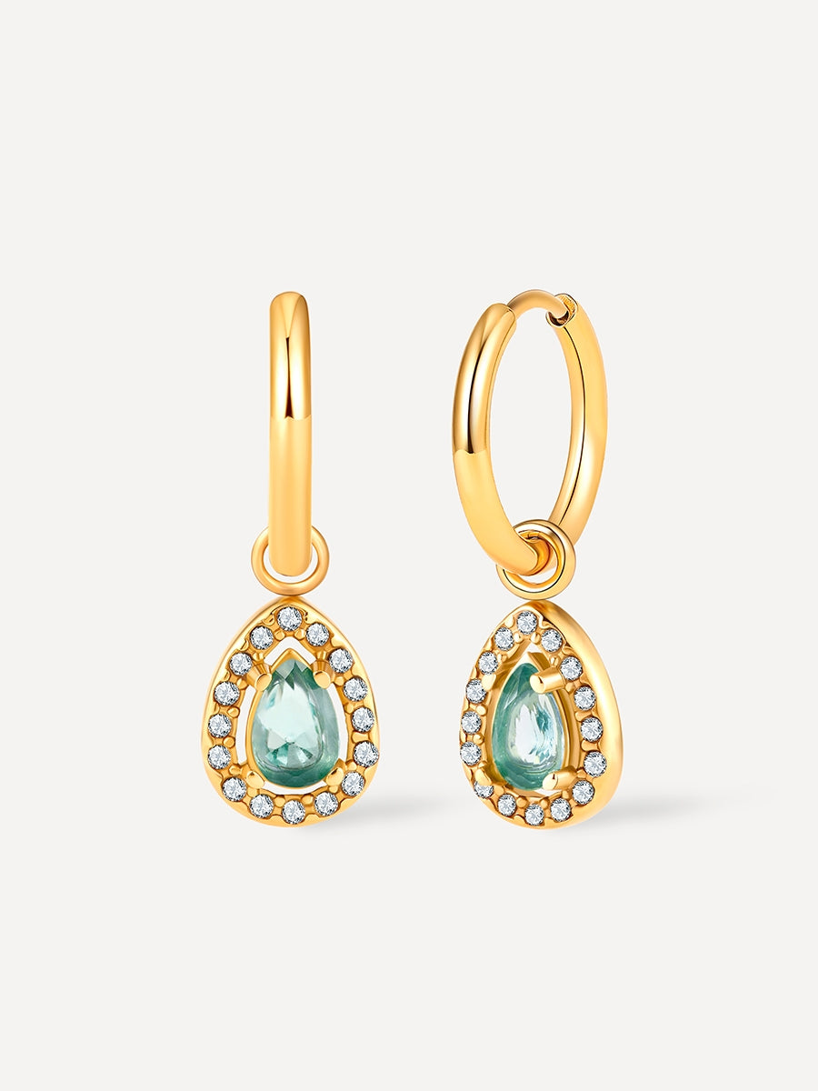 Eternal Teardrop Ohrringe Gold