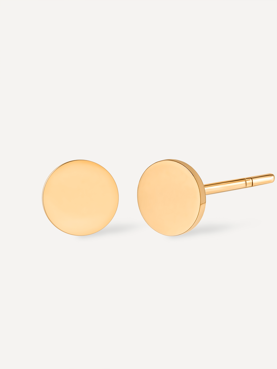 Simple Round Ohrringe ICRUSH