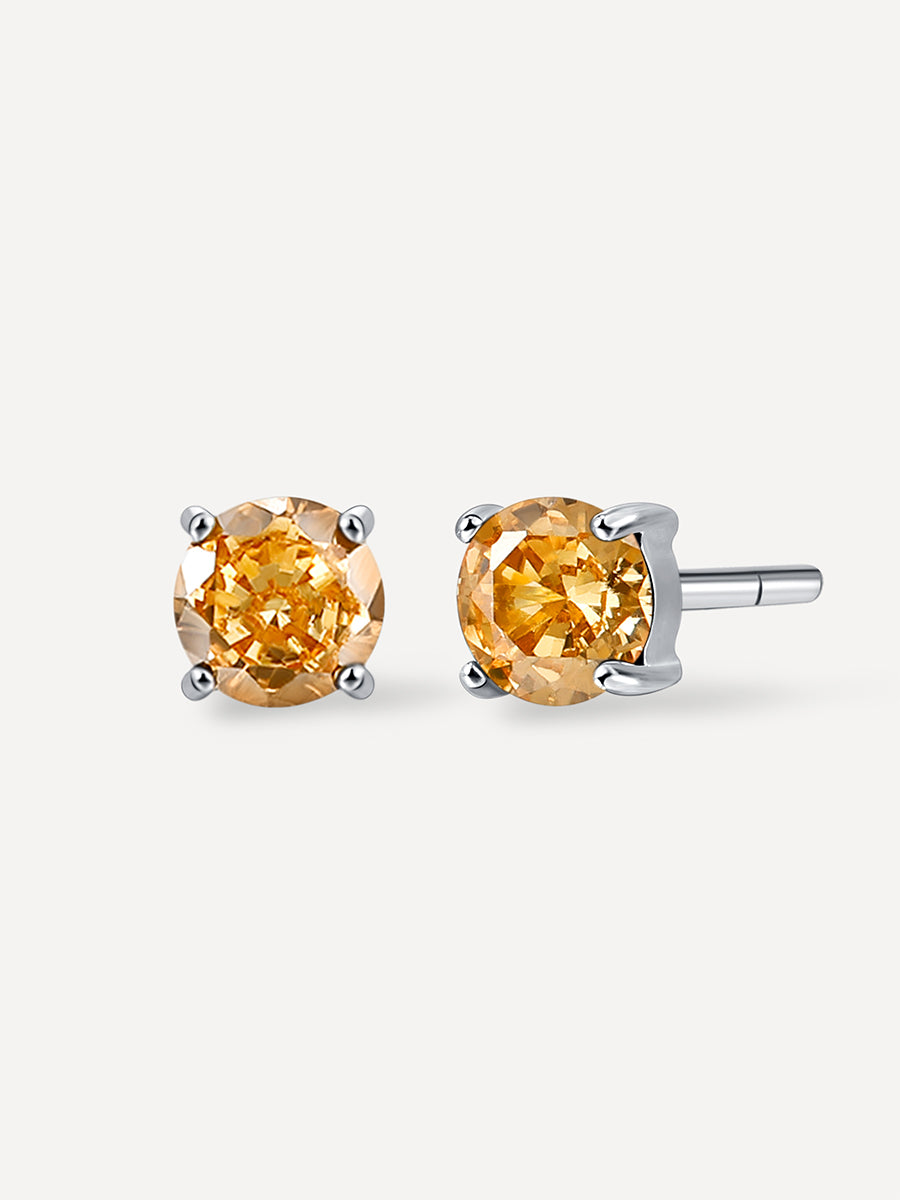 Champagne Ohrstecker Silber