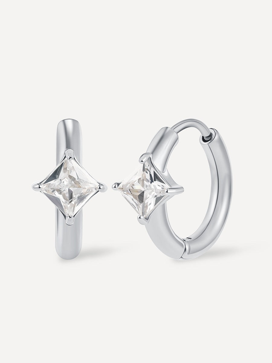 Dainty Sparkle Ohrringe Silber