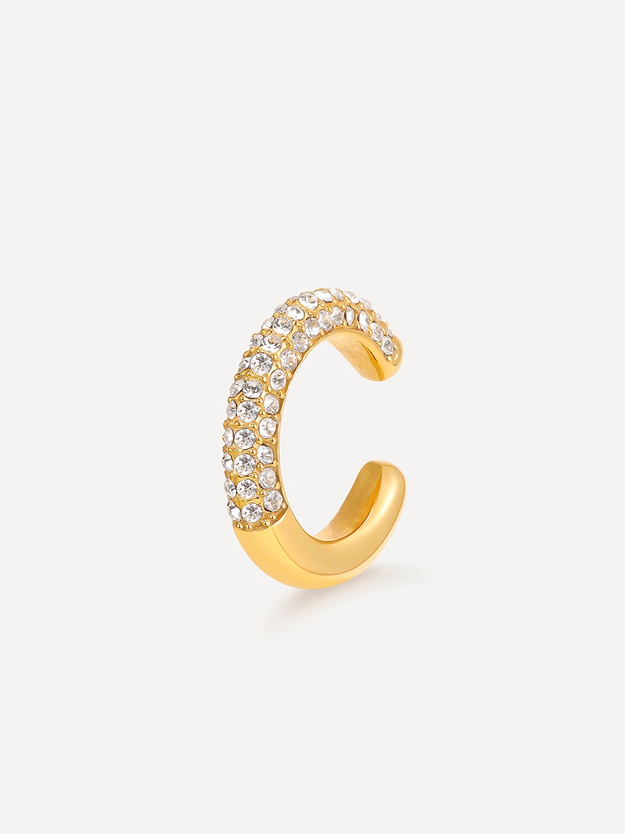 Interstellar Glow Earcuff Gold