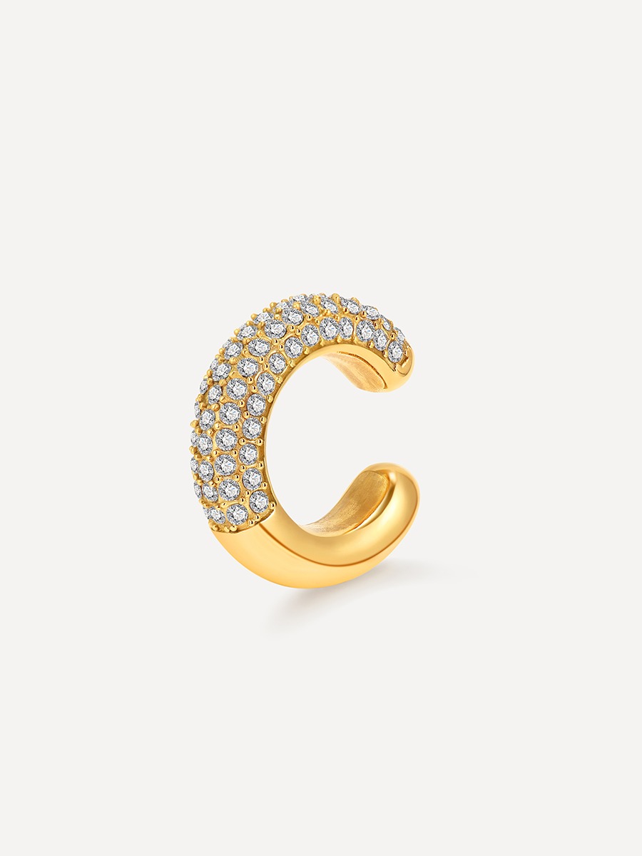Interstellar Glow Large Earcuff Gold