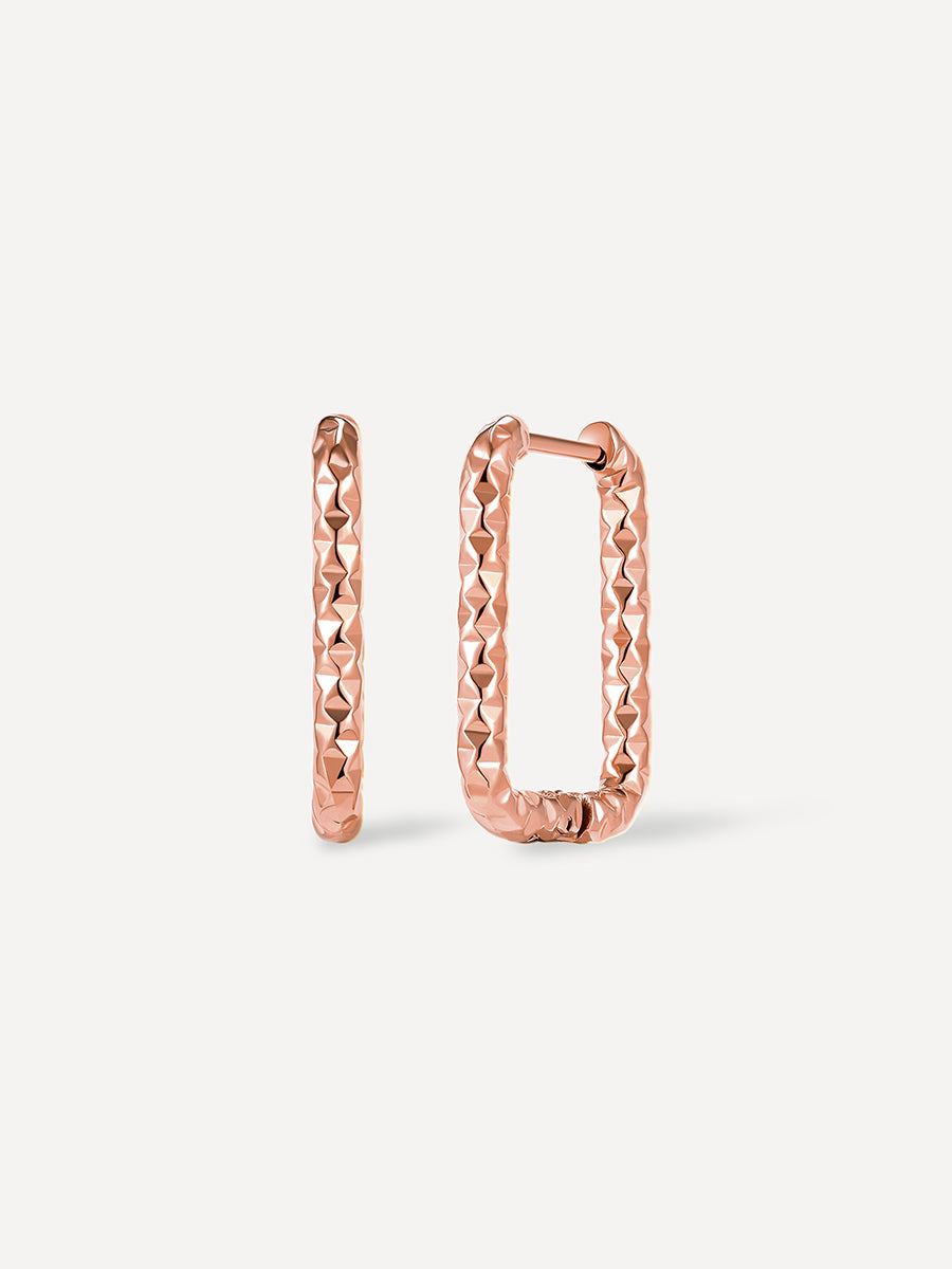 Geometric Hoop Ohrringe