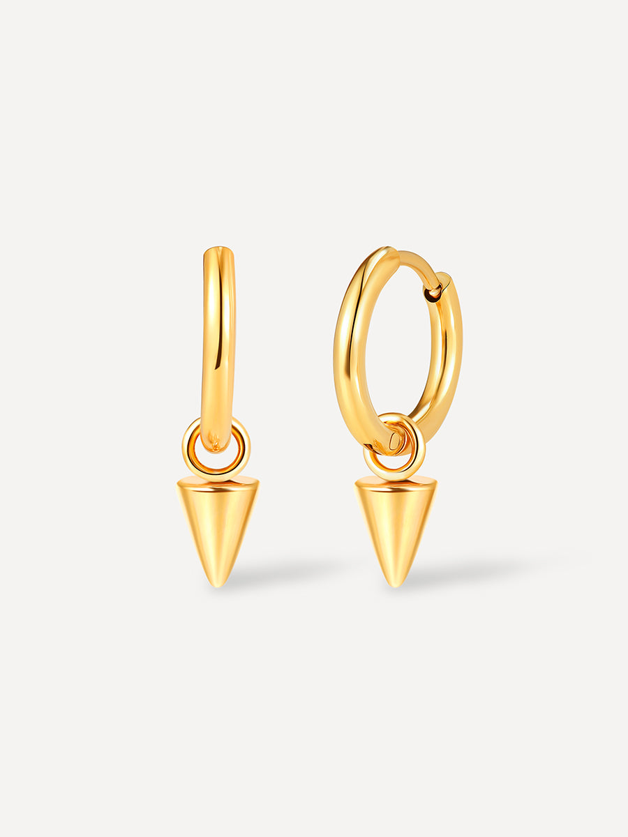 Chic Rivet Ohrringe Gold