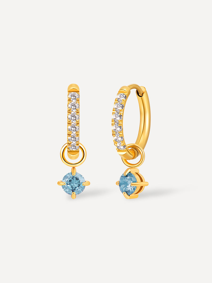 Mermaid Tear Ohrringe Gold