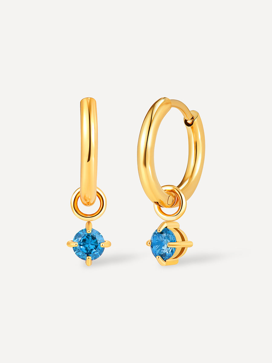 Sparkling Azure Ohrringe Gold