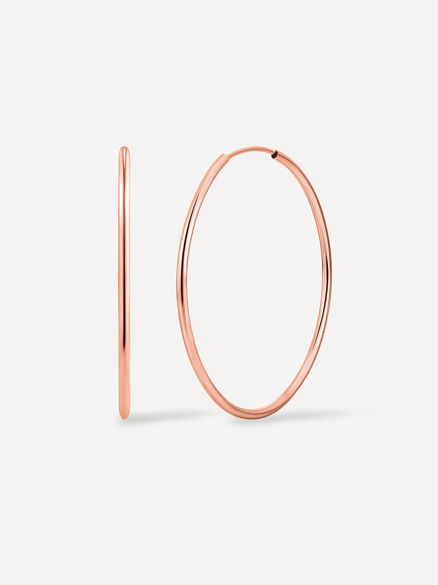 Slim Hoop Extra Large Earrings