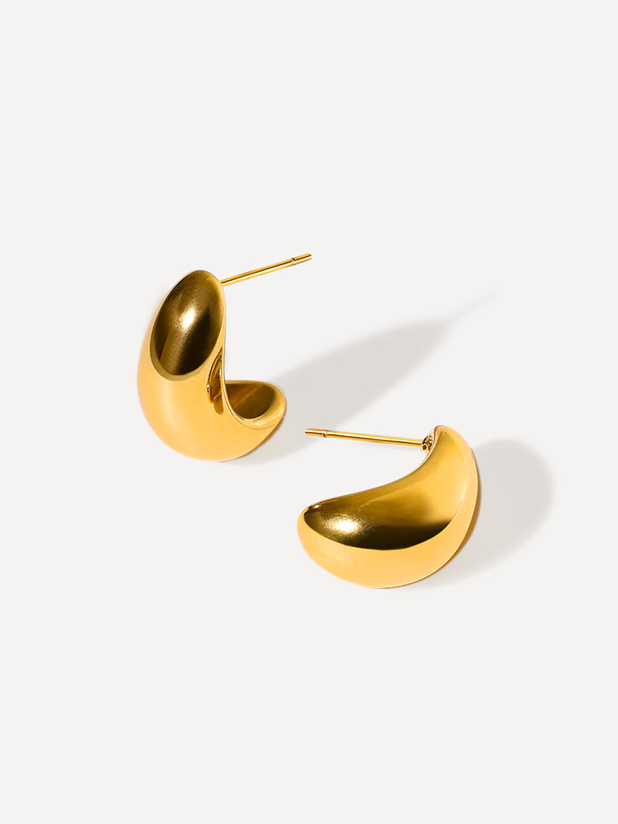 Chic Drop Ohrringe Gold