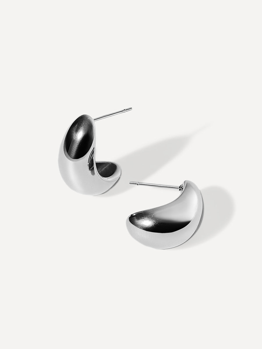 Chic Drop Ohrringe Silber