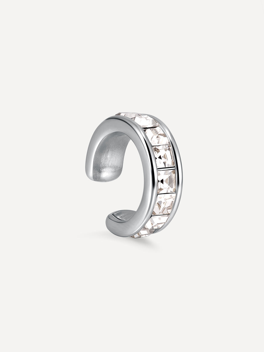 Brilliant Circle Earcuff Silber