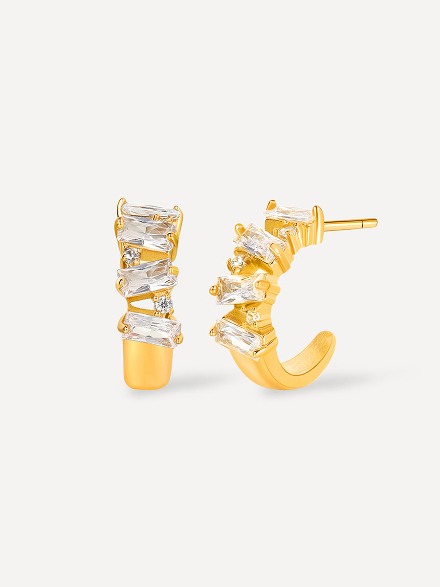 Galactic Gleam Ohrringe Gold