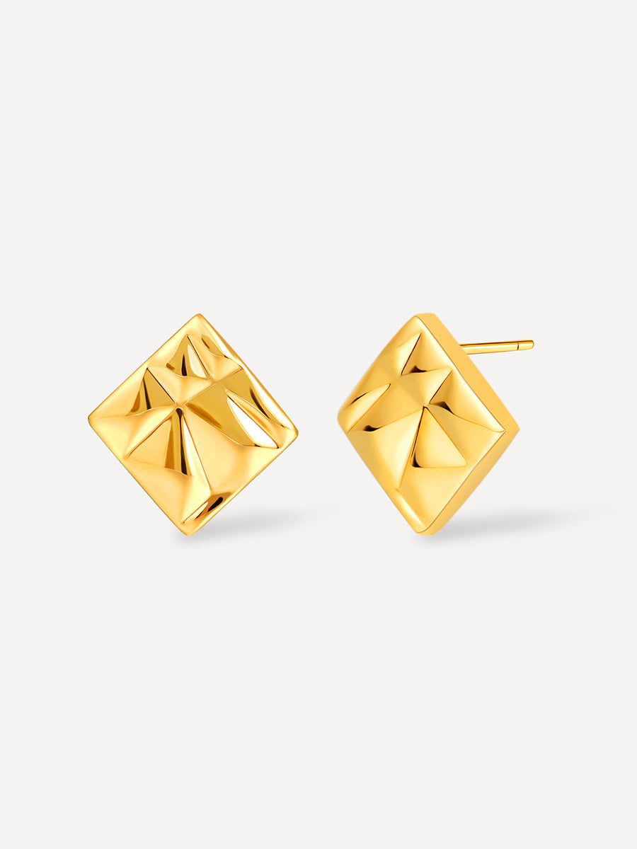 Rebel Edge Ohrringe Gold