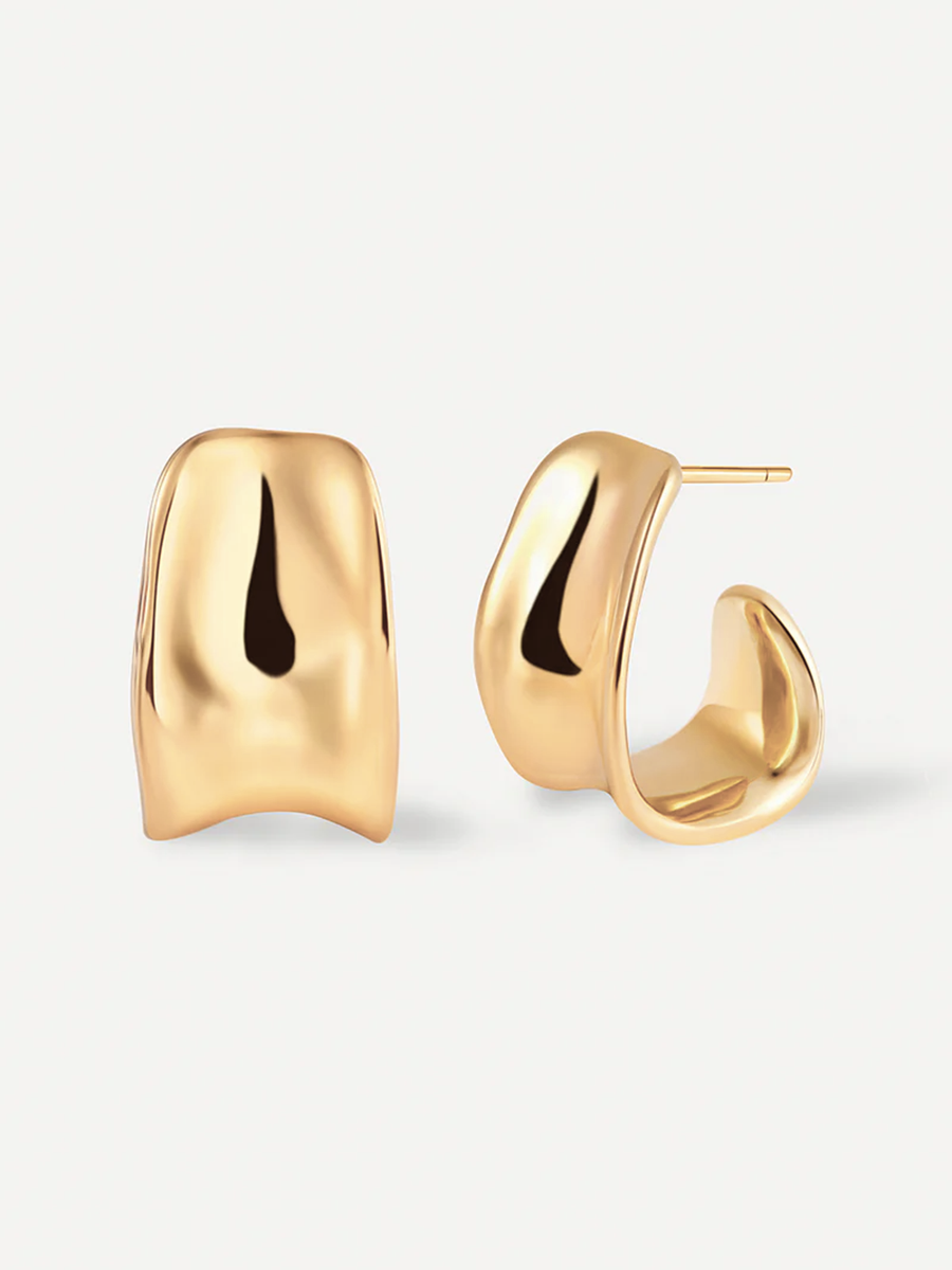Flowing Arch Earrings