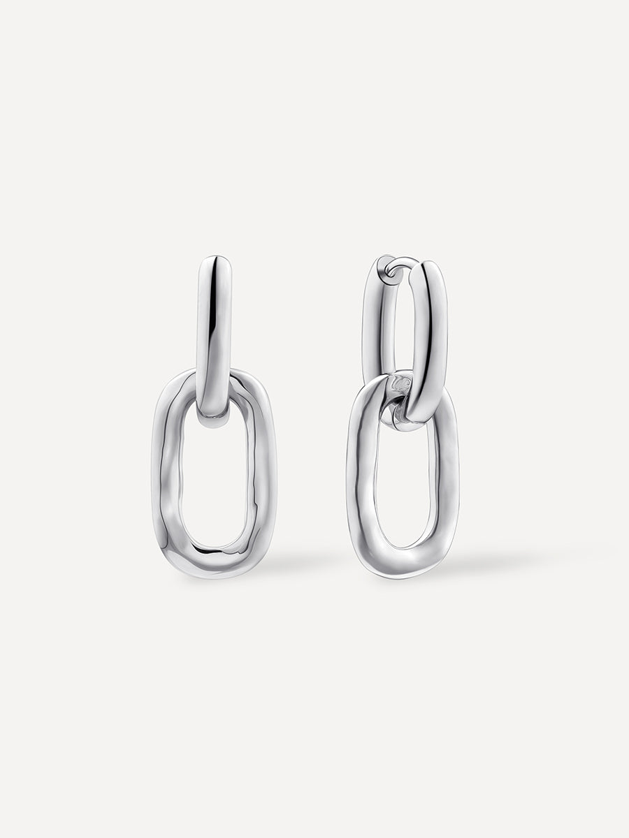 Modern Reboot Ohrringe Silber