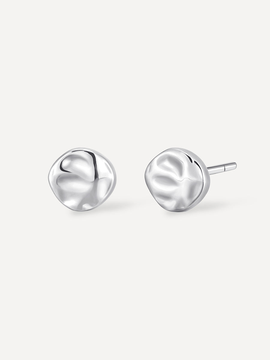 Opulence Ripple Ohrringe Silber