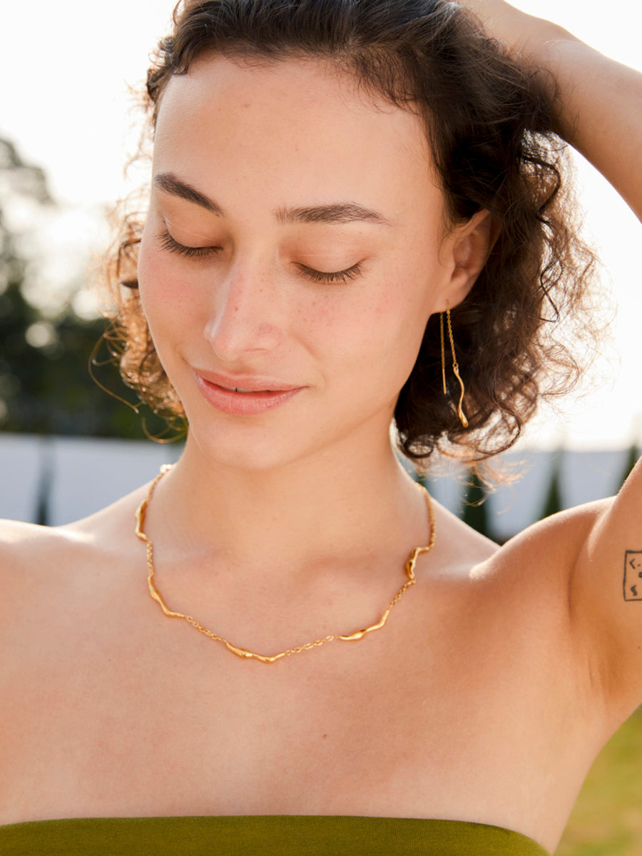 Drifting Thread Earrings