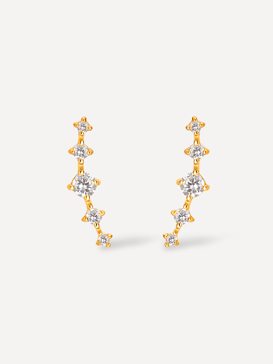 Romantic Stardust Ohrringe Gold