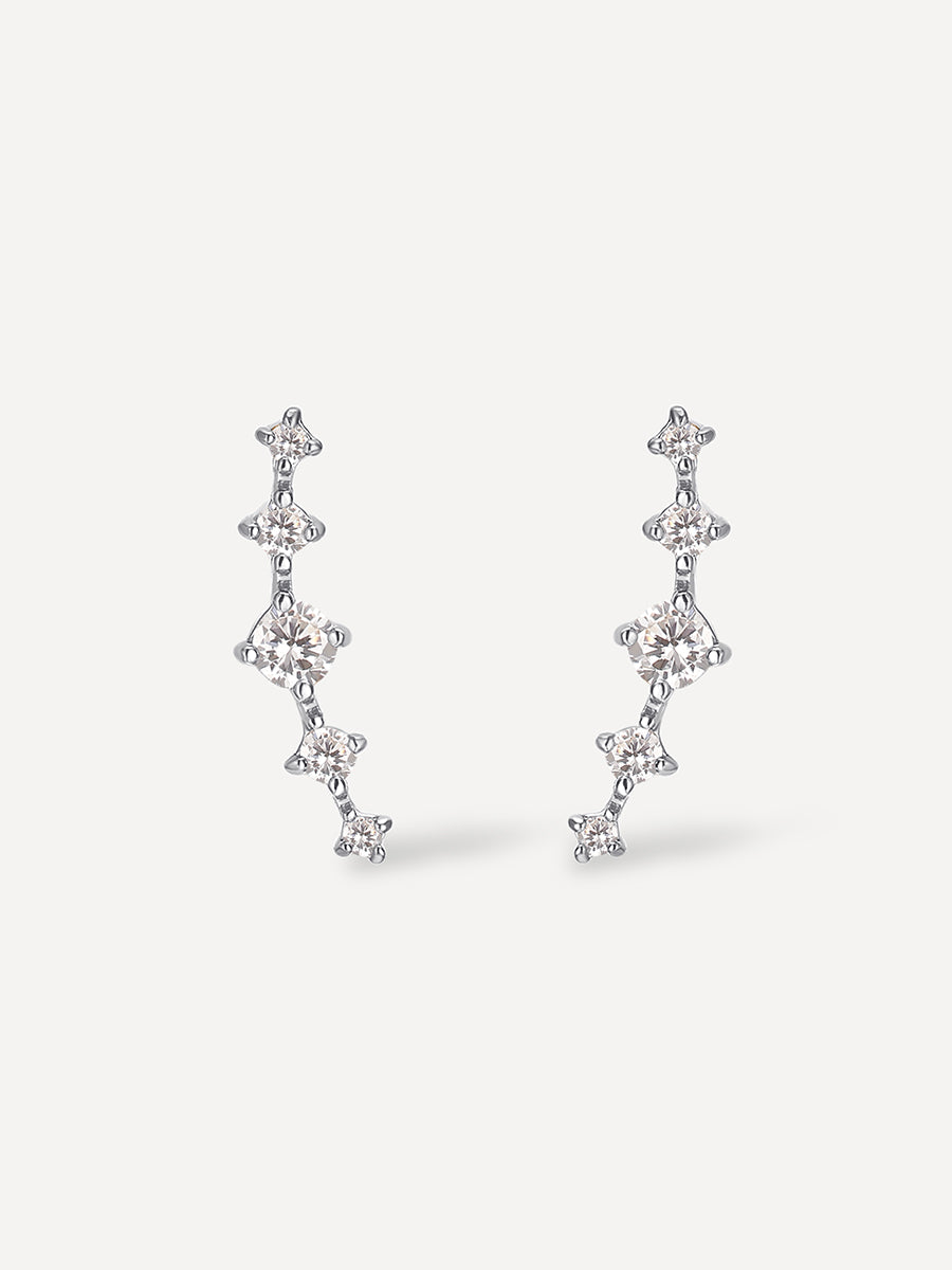 Romantic Stardust Ohrringe Silber