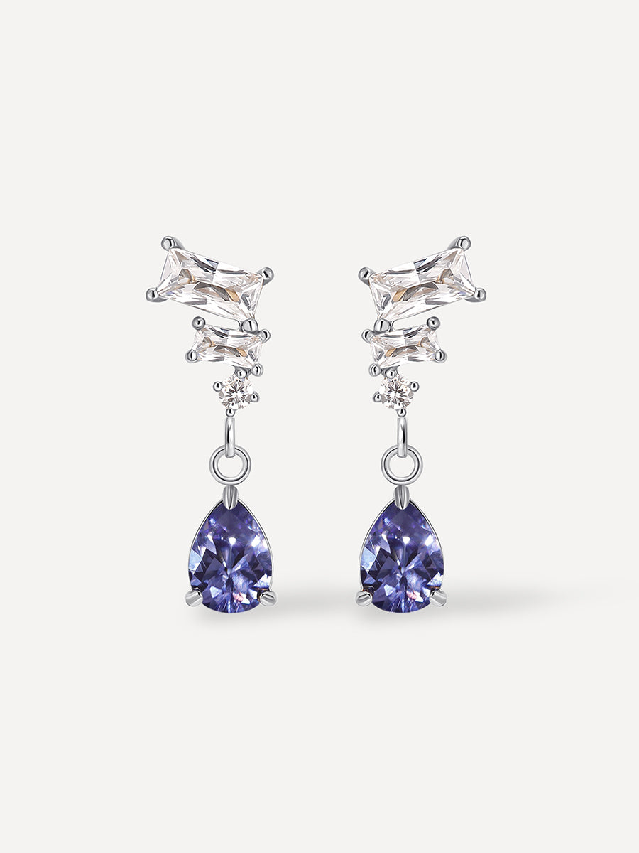 Blue Swallowtail Ohrringe Silber