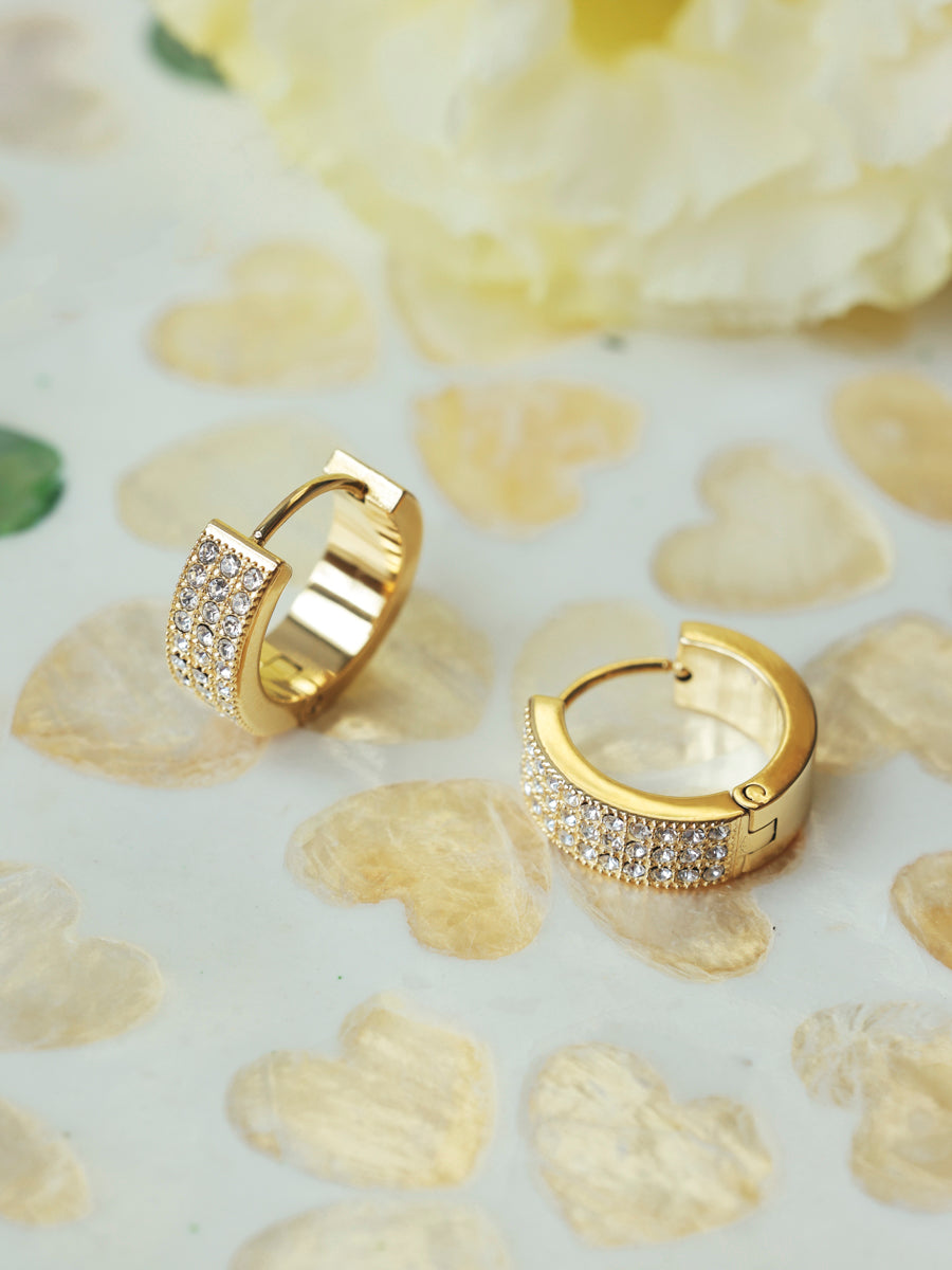 Large Starry Halo Earrings