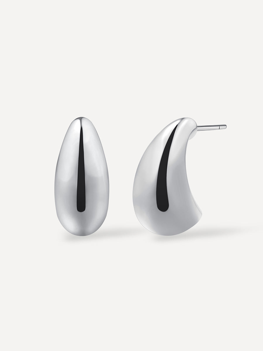 Small Chic Drop Ohrringe Silber
