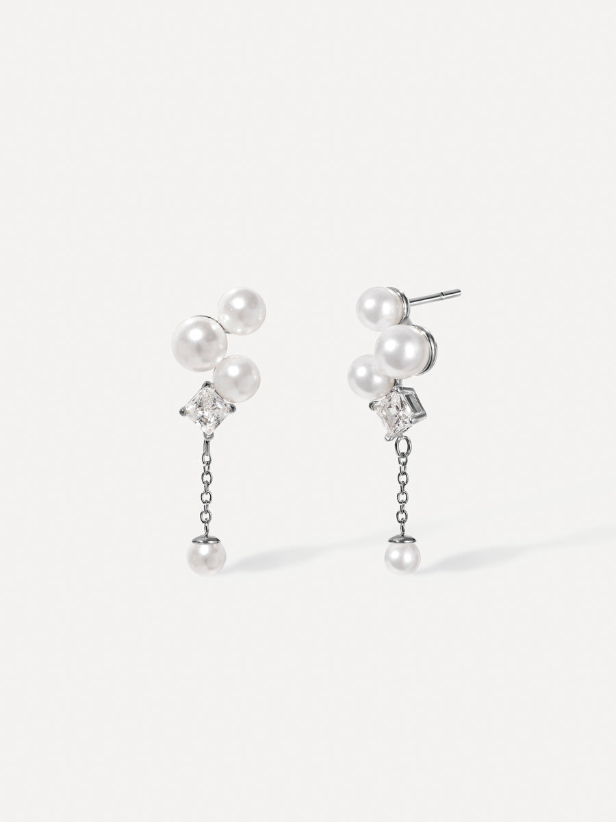 Dainty Pearl Earrings