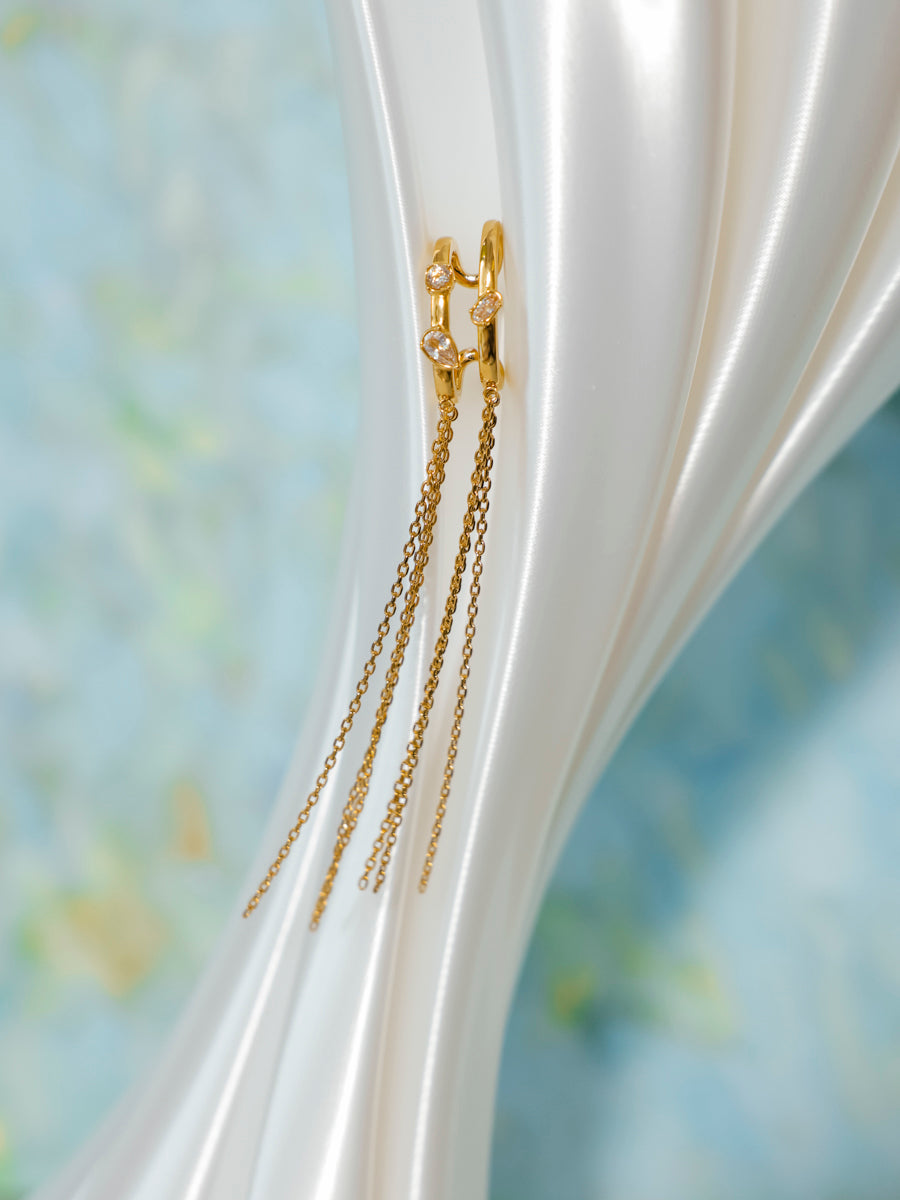 Celestial Drops Earcuff