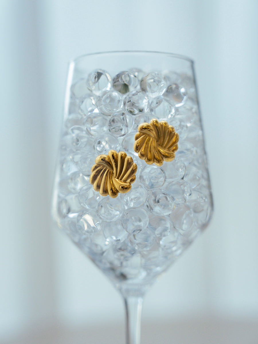 Flowing Spiral Earrings