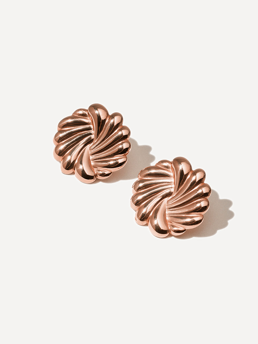 Flowing Spiral Earrings