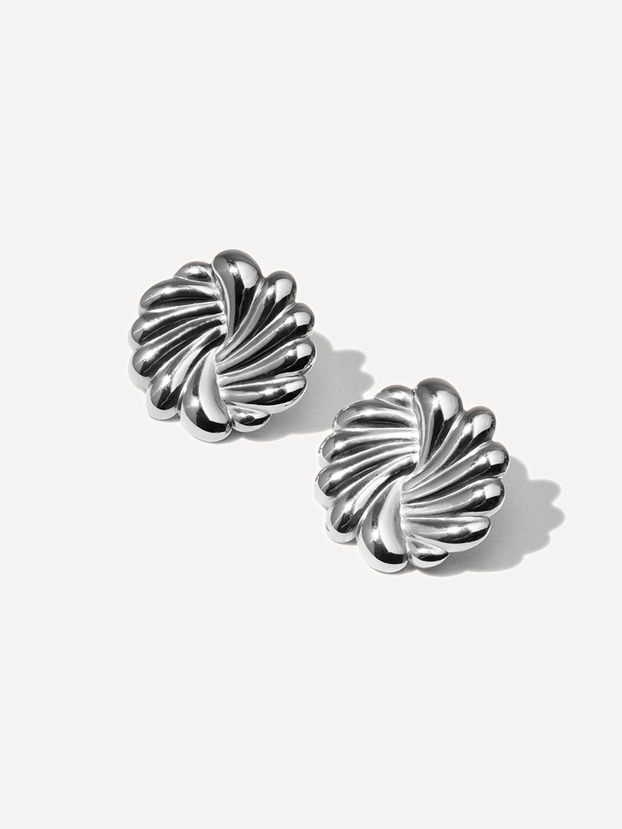 Flowing Spiral Earrings