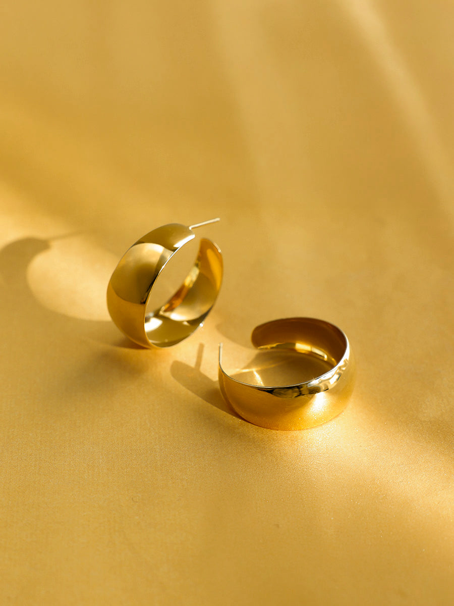Pure Hoop Earrings