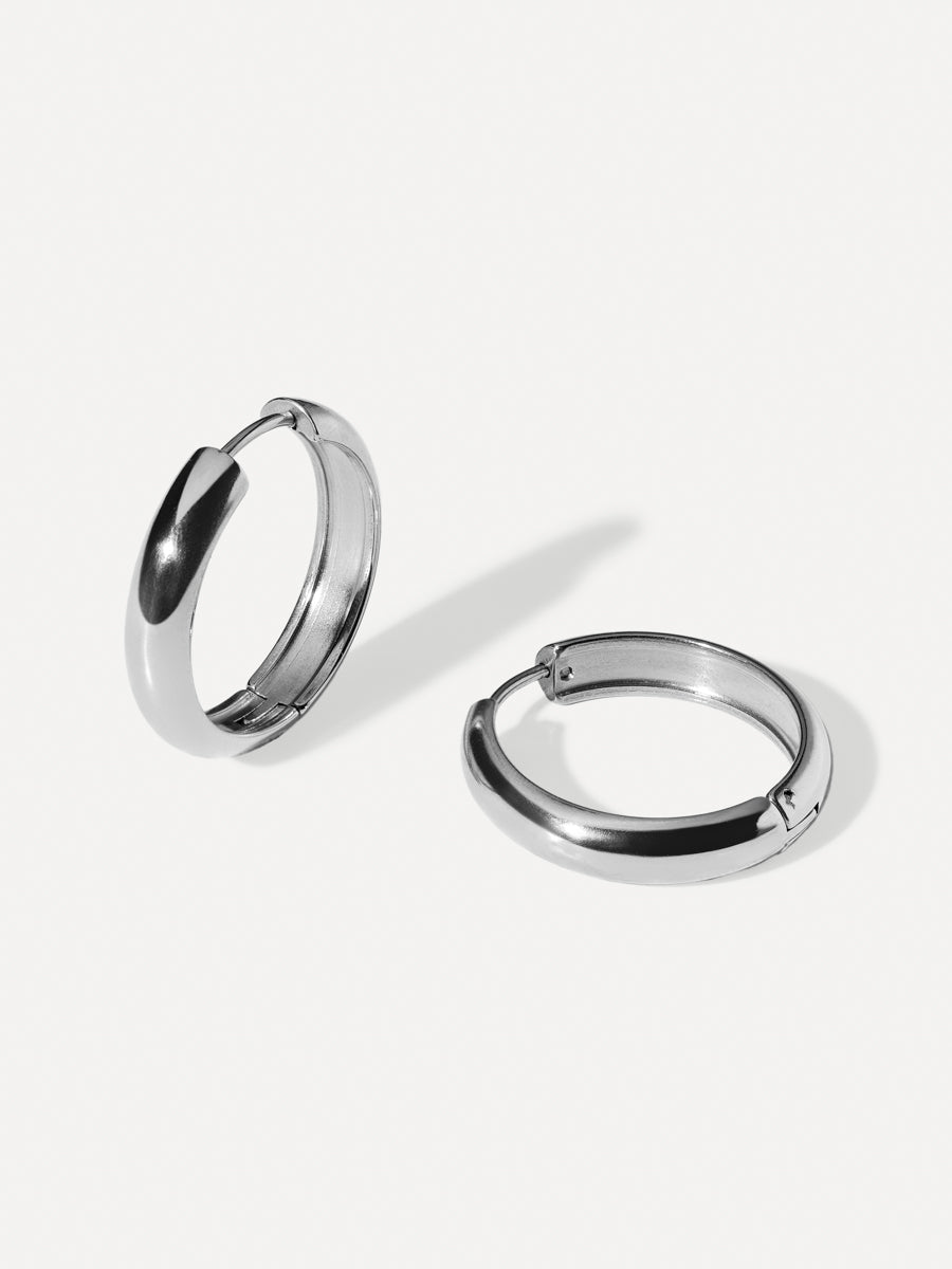 25mm Pure Circle Large Ohrringe