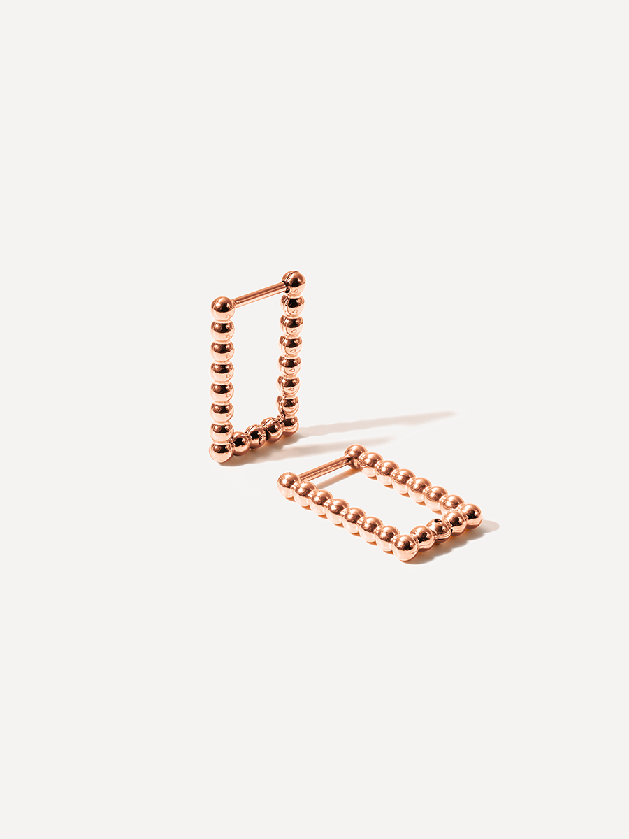 Rectangle Bubble Ohrringe