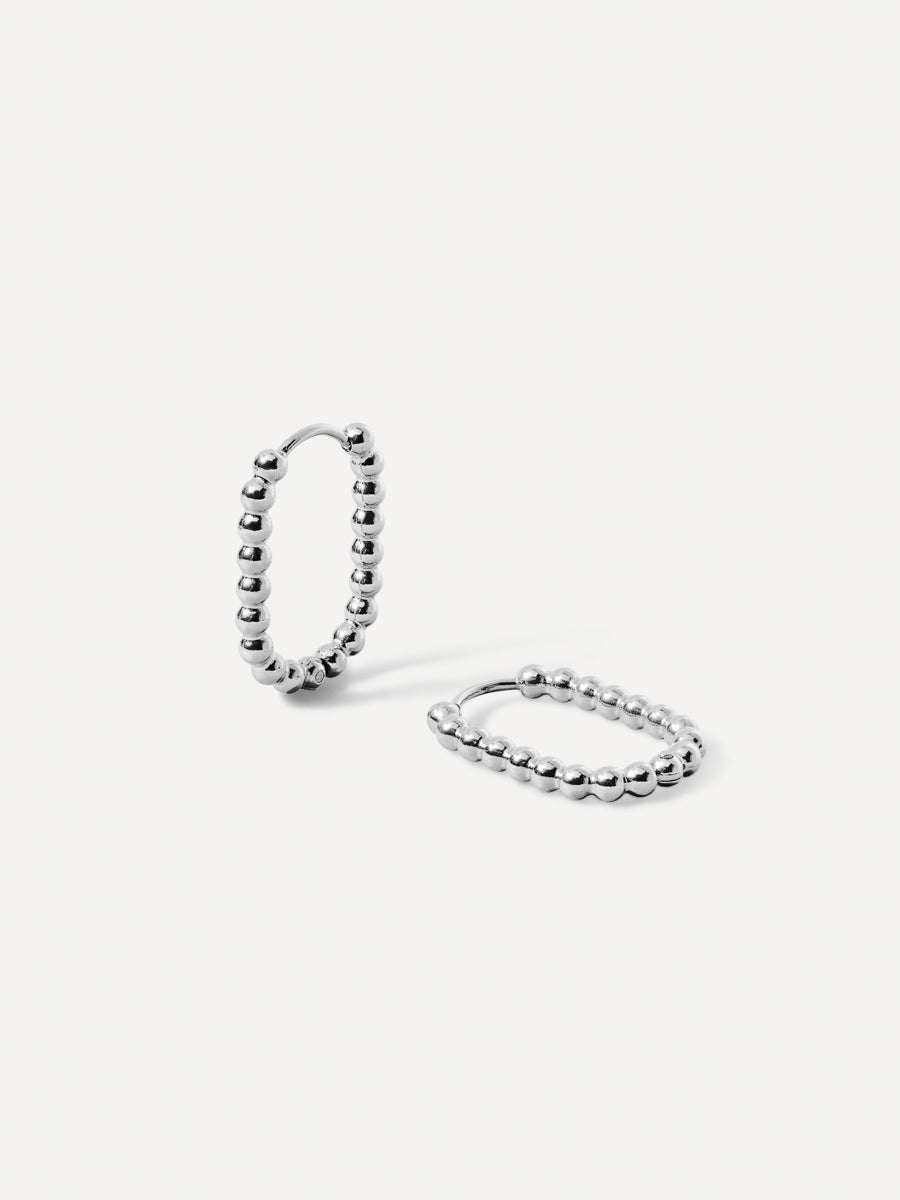 19mm Oval Bubble Earrings
