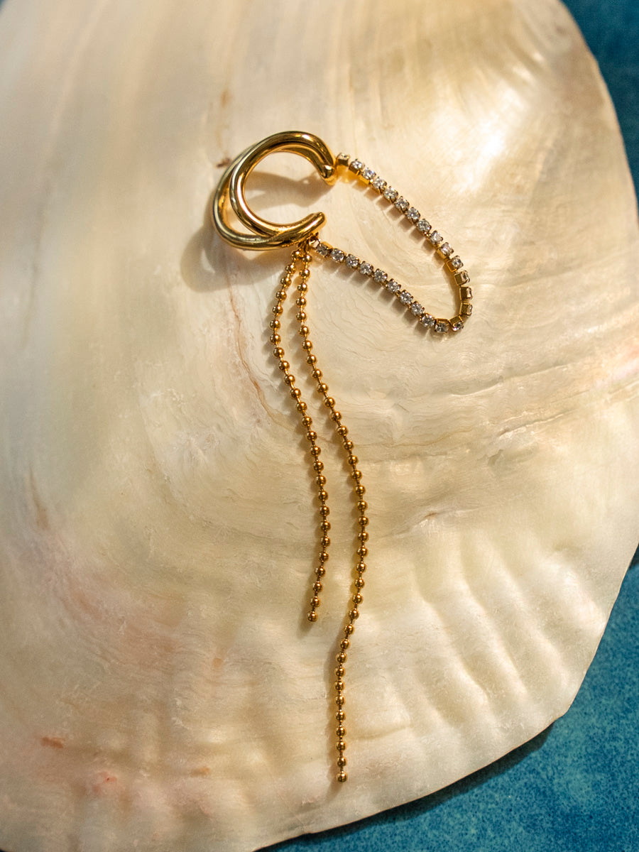 Tassel Elegance Earcuff