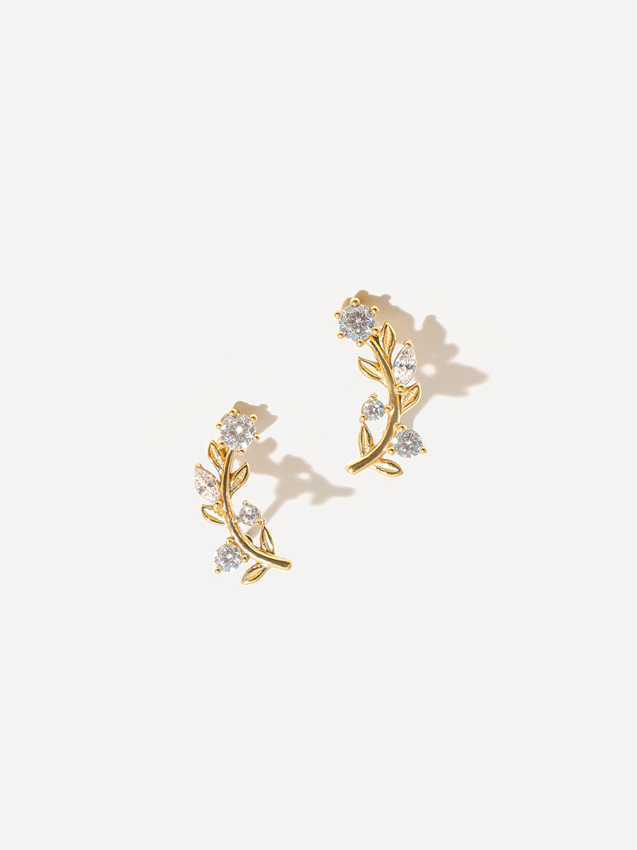 Ethereal Leaves Earrings