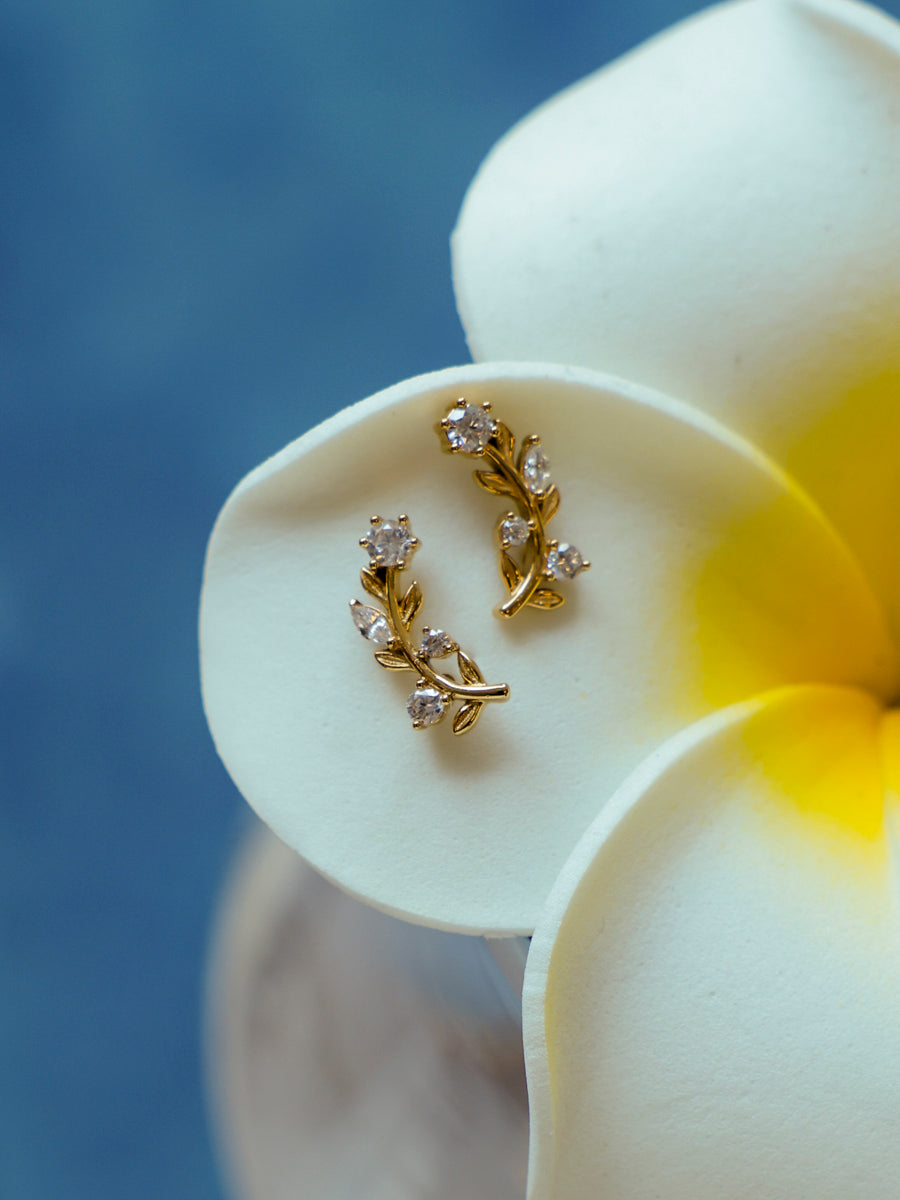 Ethereal Leaves Earrings