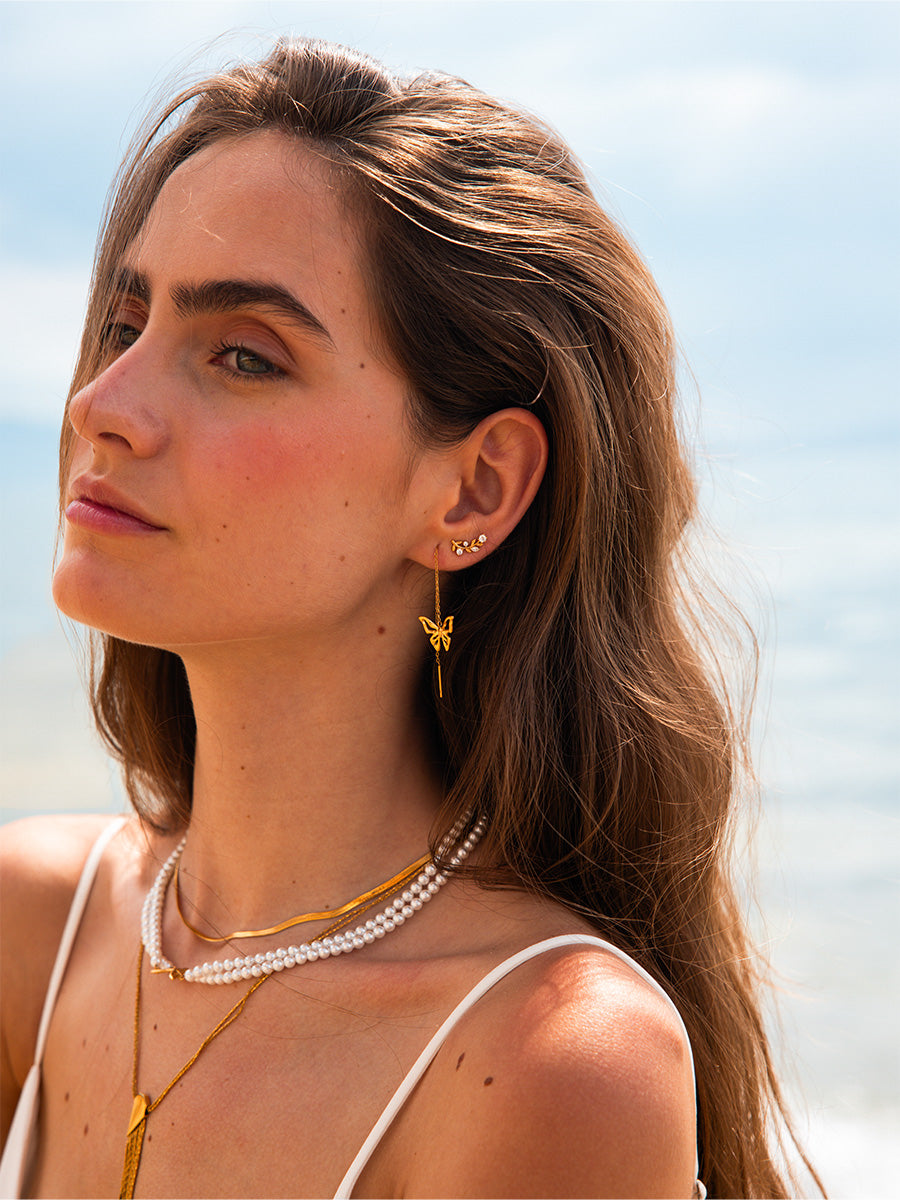 Ethereal Leaves Earrings