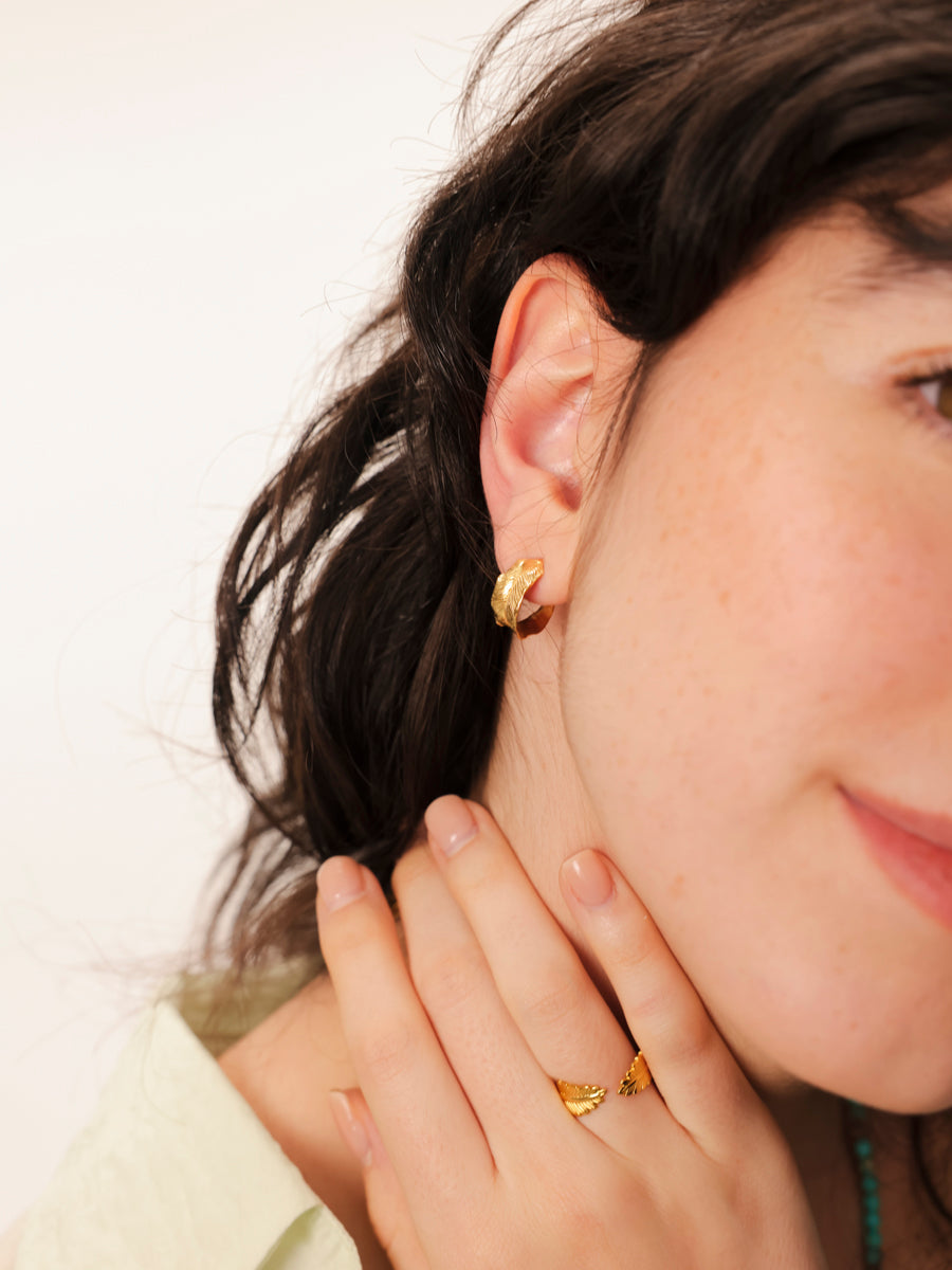 Infinity Wave Earrings