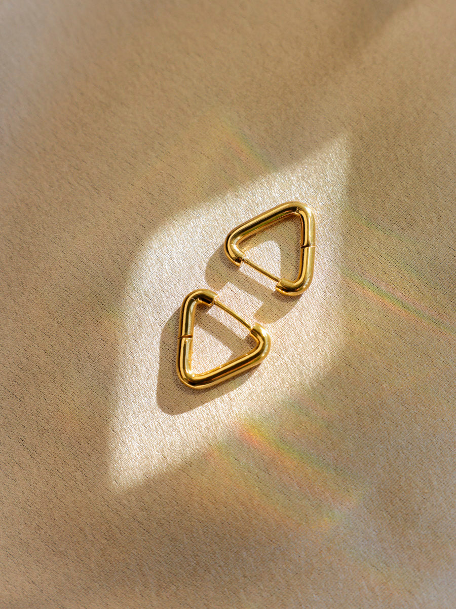 Modern Triangle Ohrringe