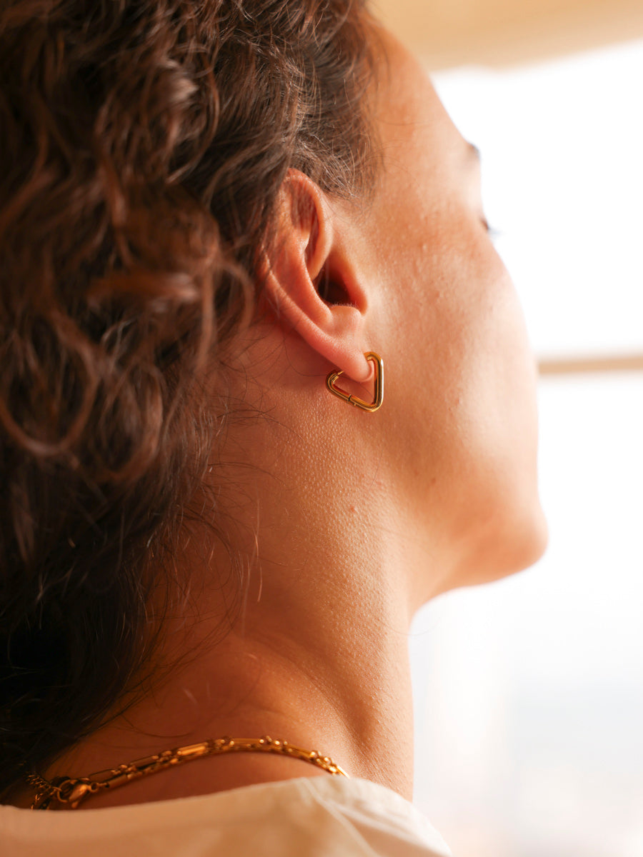 Modern Triangle Ohrringe