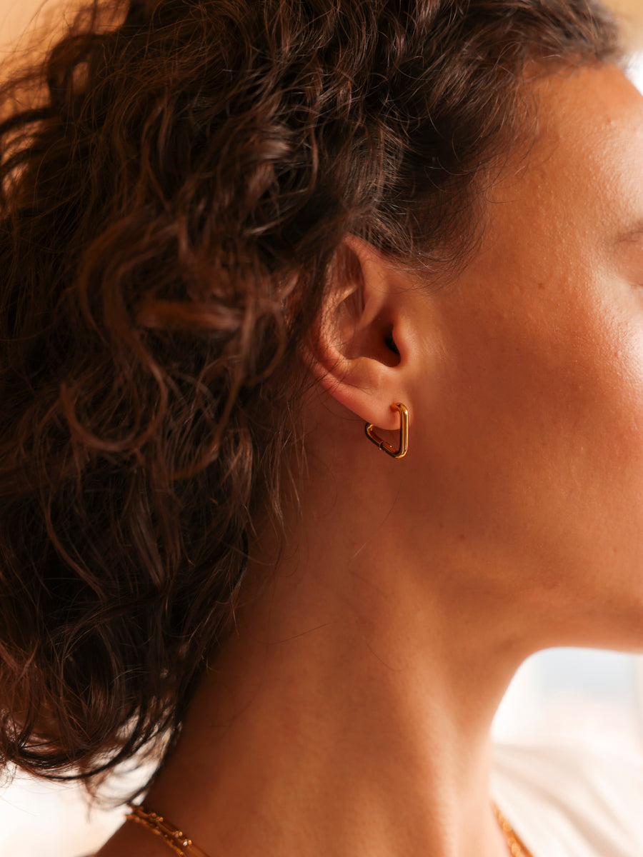 Modern Triangle Ohrringe