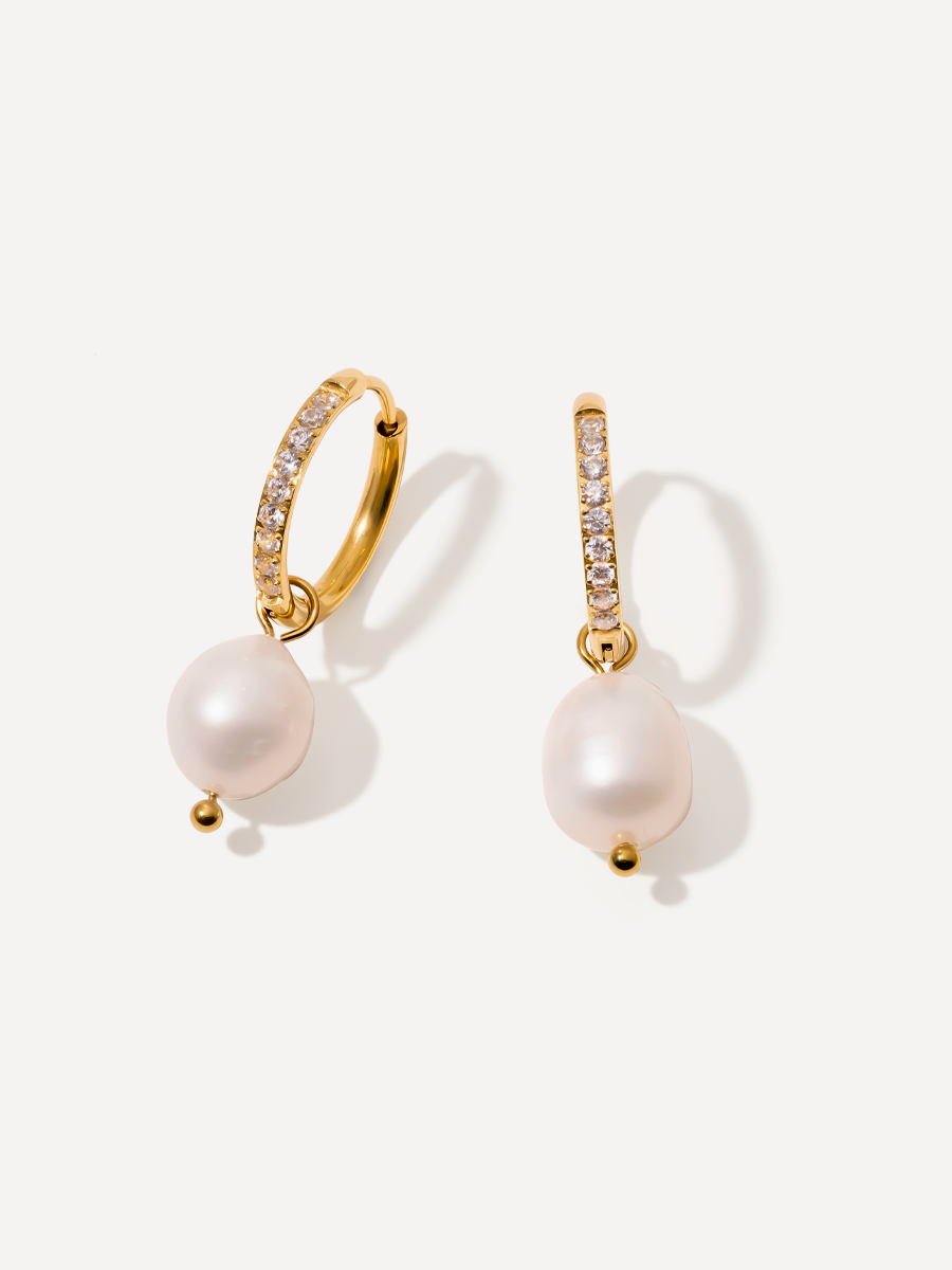 Radiant Pearl Earrings