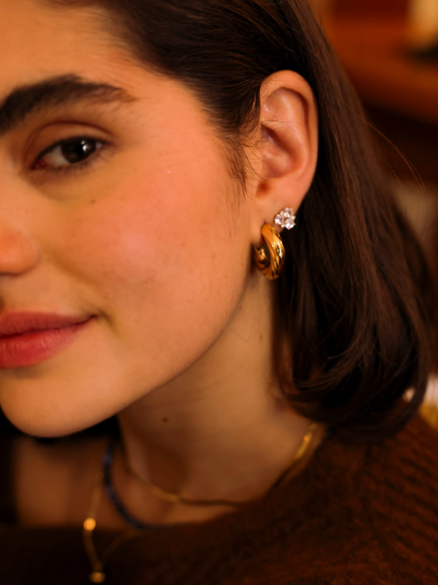 Gleaming Harmony Earrings