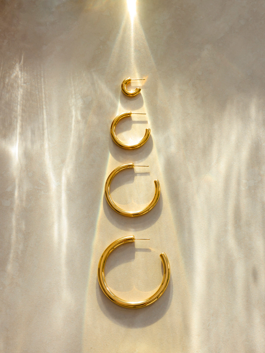 Modern Hoop Baby Ohrringe