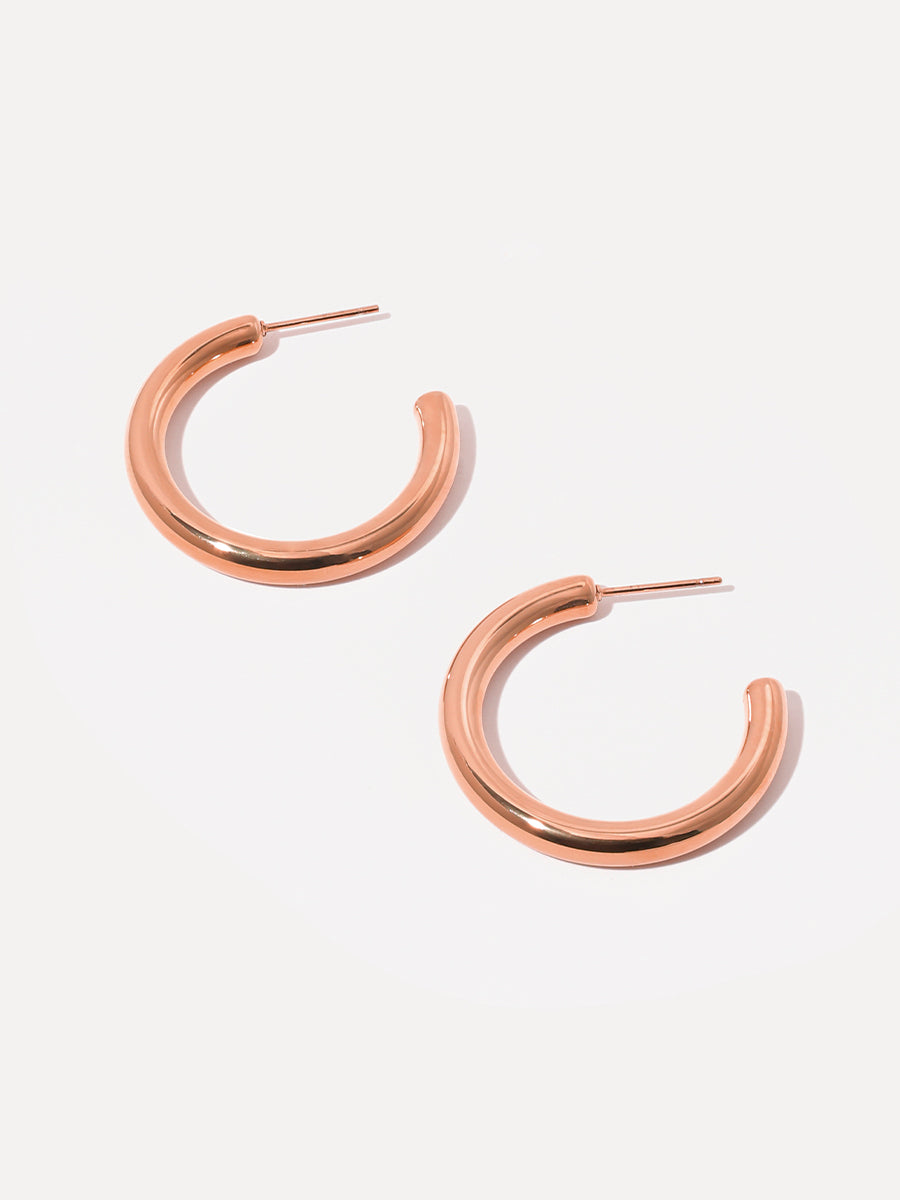 Modern Hoop Small Ohrringe