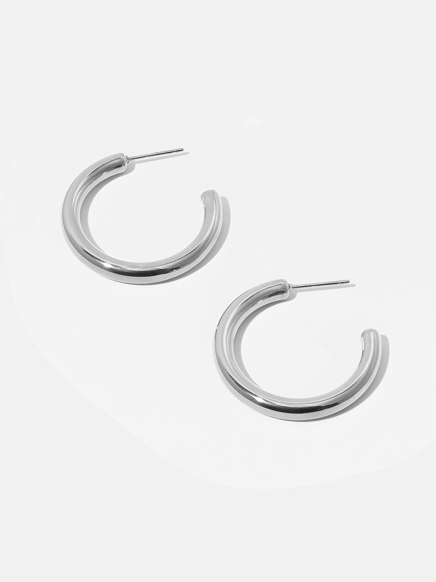Modern Hoop Small Ohrringe