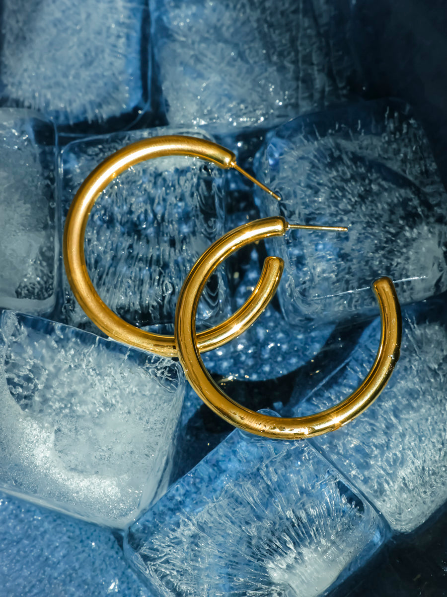 Modern Hoop Earrings