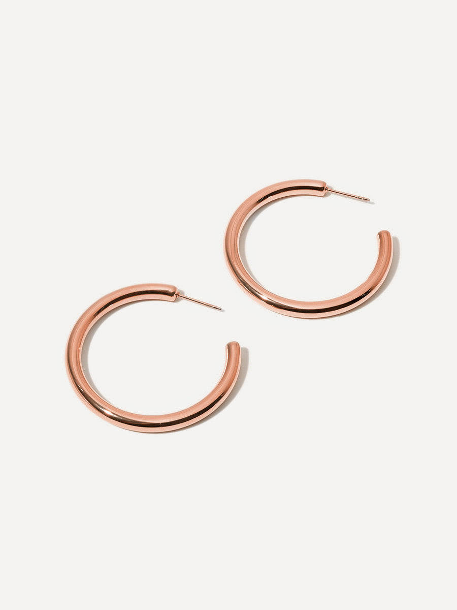 Modern Hoop Earrings
