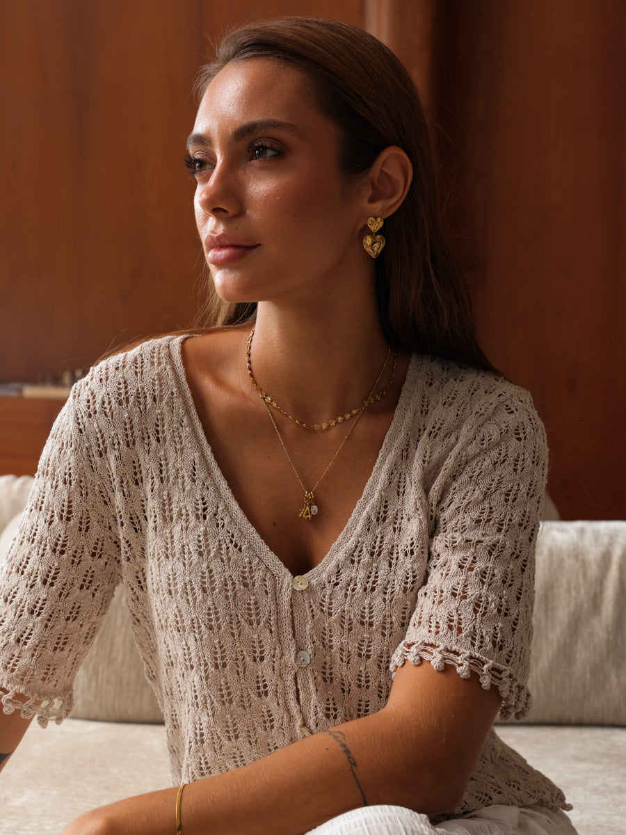 Double Heart Earrings